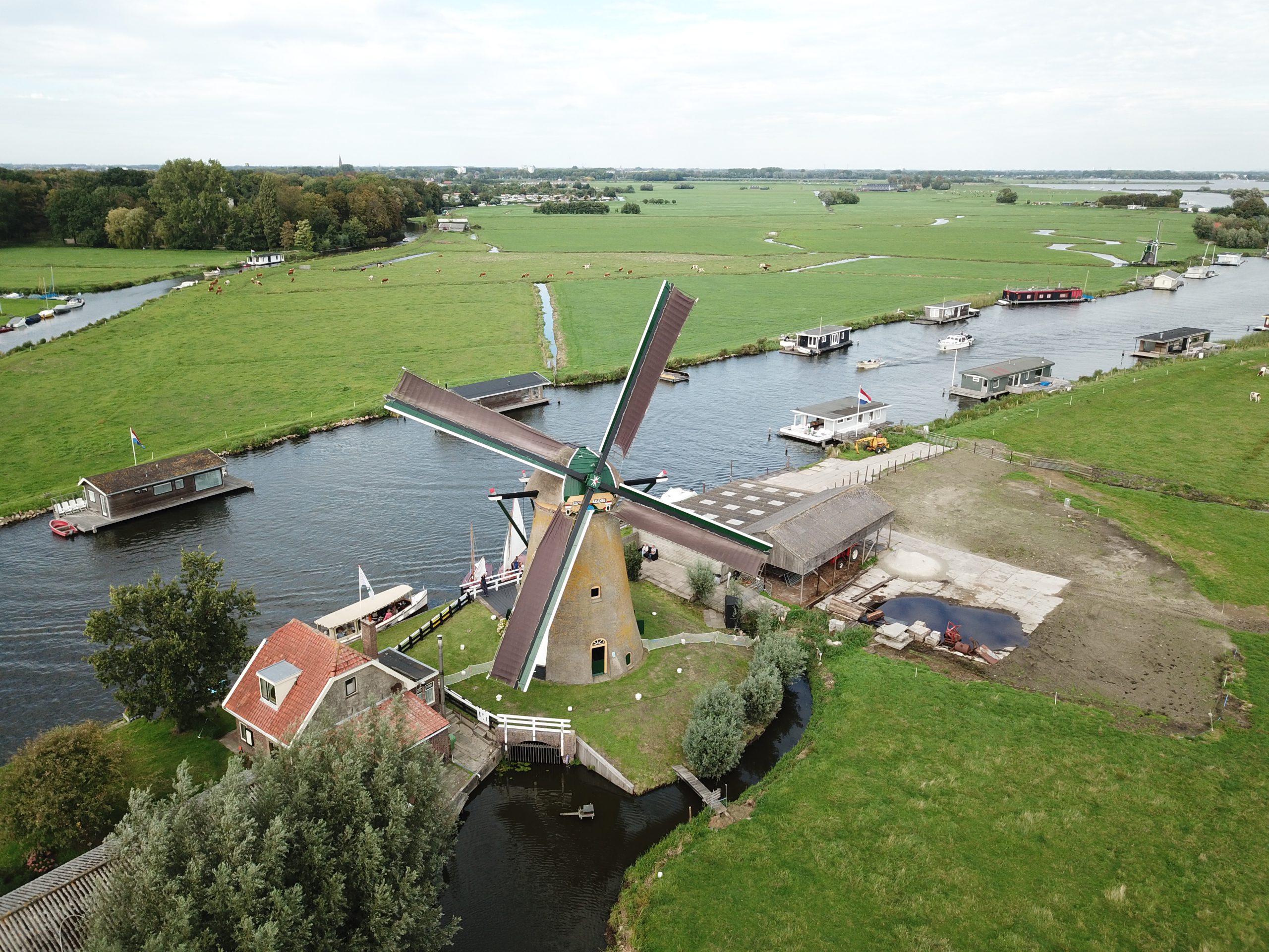 Wandelen door de Zwanburgerpolder